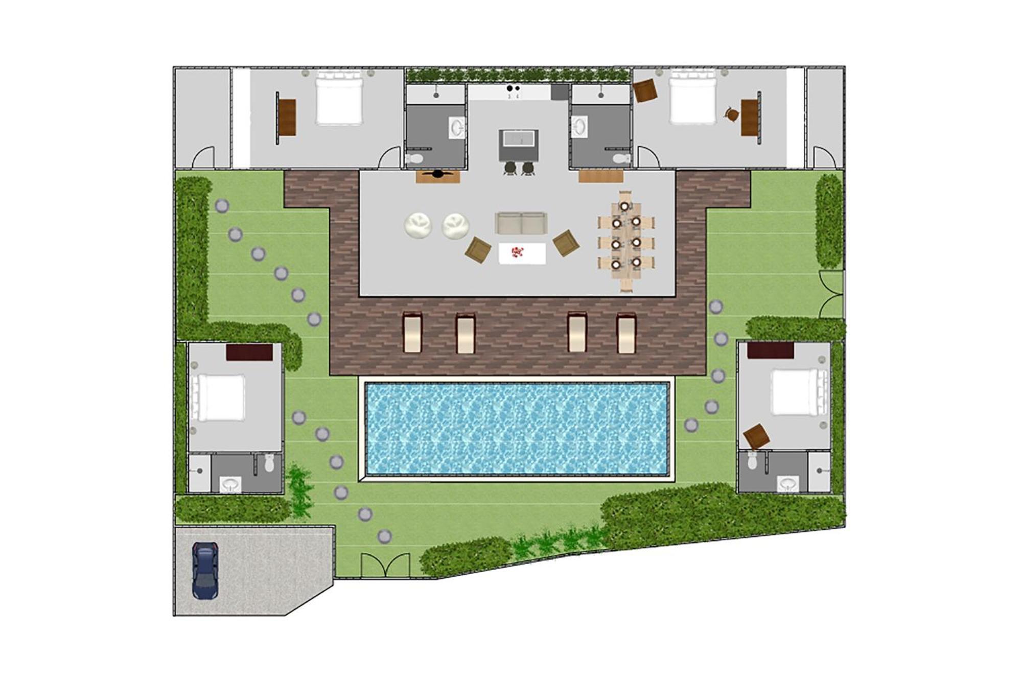 Central Oberoi, Seminyak, Newly Refurbished Villa Zayya *